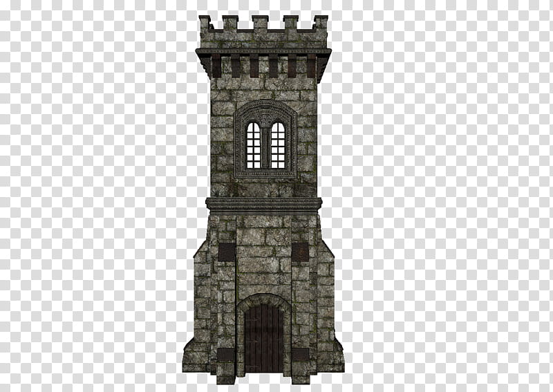 Towers, gray concrete castle illustration transparent background PNG clipart