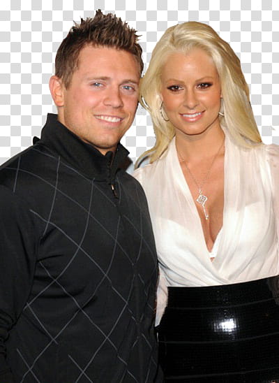 Maryse and The Miz and Eve Torres transparent background PNG clipart