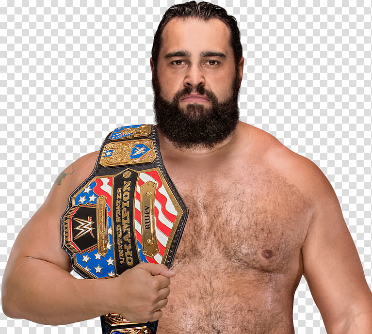 Rusev New United States Champion transparent background PNG clipart