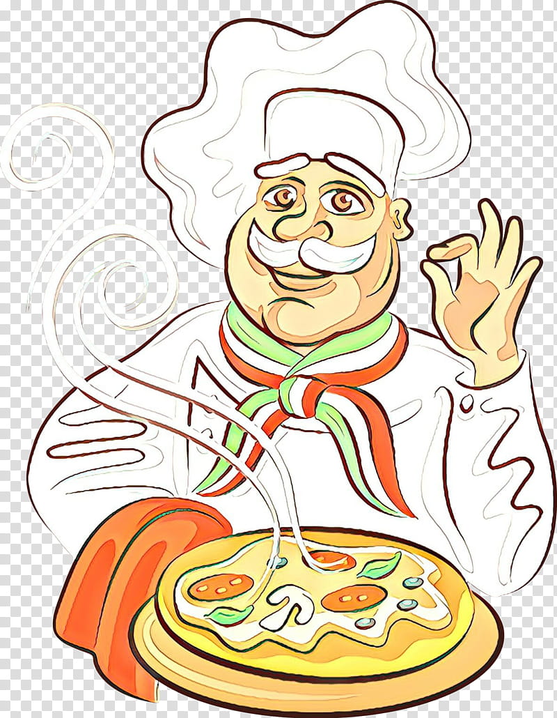 facial expression head cartoon cook, Line Art, Pleased, Smile transparent background PNG clipart