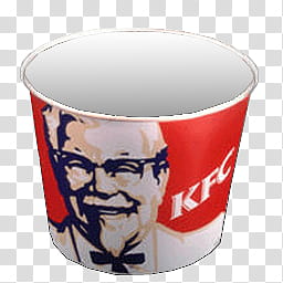 KFC Bucket Bin transparent background PNG clipart