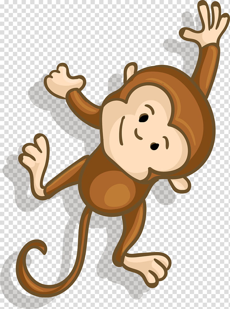 Monkey, Drawing, Spider Monkey, Tail transparent background PNG clipart