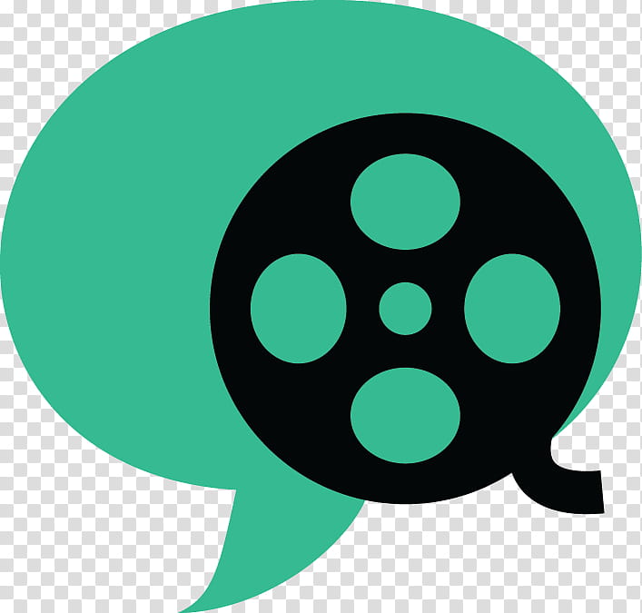 Green Circle, Film, Symbol, Film Reel, Film , Turquoise transparent background PNG clipart