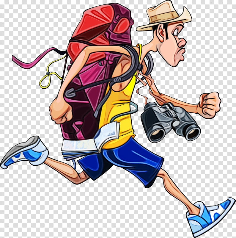 Travel Sport, Cartoon, Backpack, Drawing, Backpacking, Boy, Animation, Tourism transparent background PNG clipart