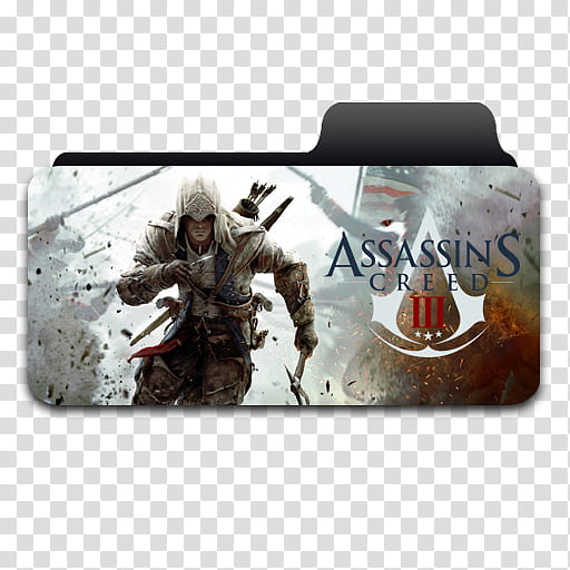 Game Folder Icon Style  , Assassin's Creed III transparent background PNG clipart