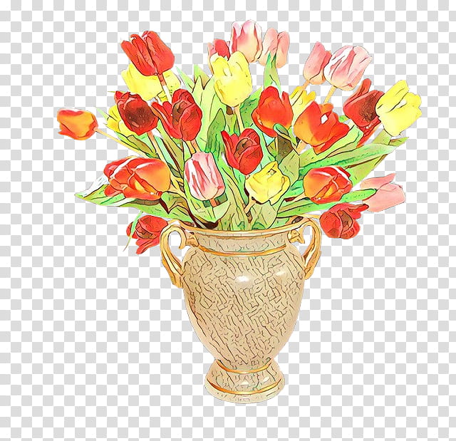 Lily Flower, Cartoon, Floral Design, Vase, Tulip, Artificial Flower, Blume, Cut Flowers transparent background PNG clipart