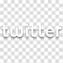 Ubuntu Dock Icons, twitter, twitter text on black background transparent background PNG clipart