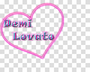 Texto Demi Lovato transparent background PNG clipart thumbnail