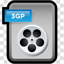 Soft Scraps, File Video GP  icon transparent background PNG clipart