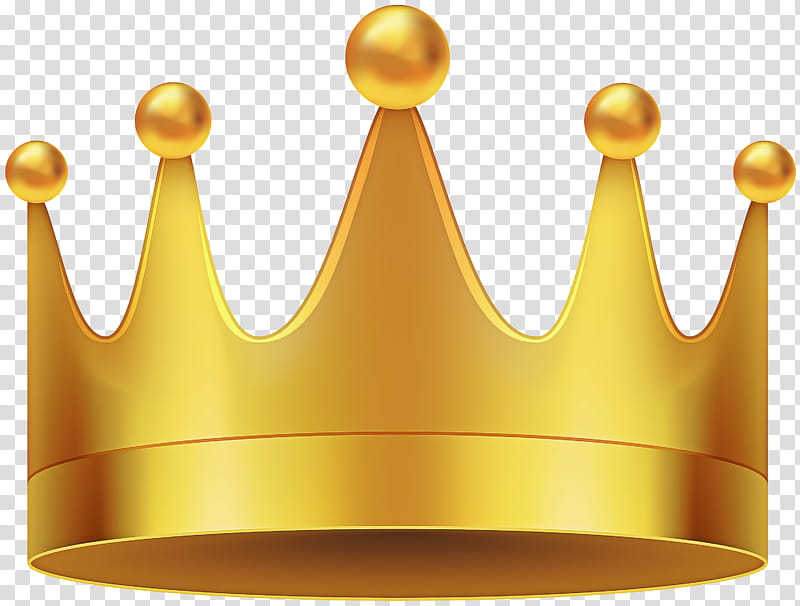Crown, Yellow, Fashion Accessory, Candle Holder, Metal transparent background PNG clipart