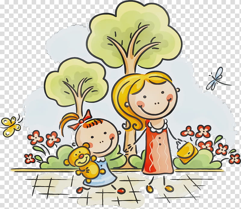 cartoon sharing happy child plant, Ash Wednesday, Presidents Day, Epiphany, Australia Day, World Thinking Day, International Womens Day, Candlemas transparent background PNG clipart