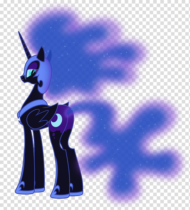 MLP Resource Nightmare Moon , black unicorn illustration transparent background PNG clipart
