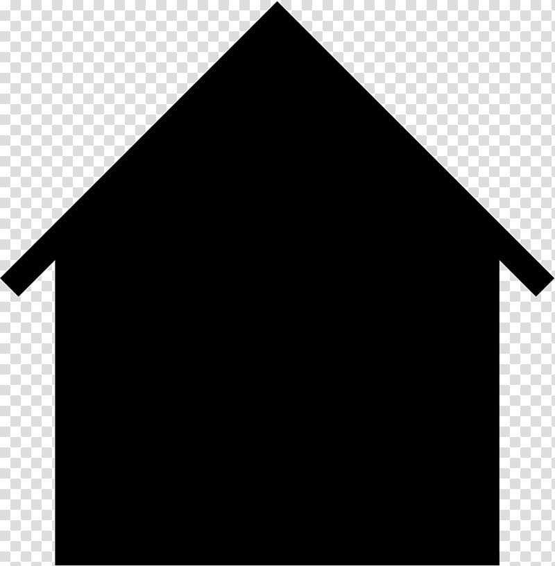 Black Triangle, House, Black And White
, Line, Area, Rectangle, Sky, Silhouette transparent background PNG clipart