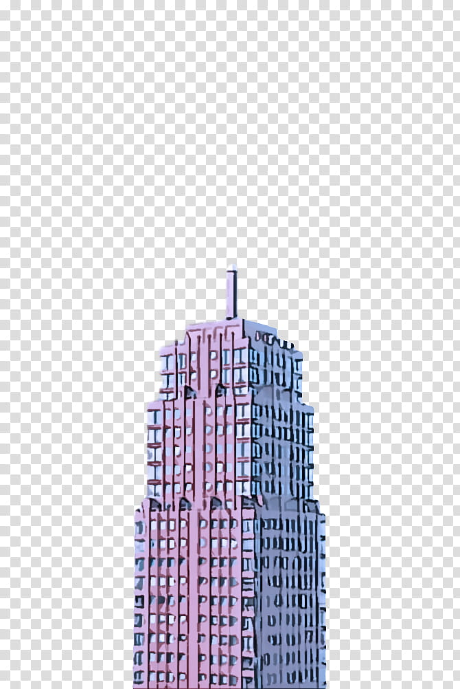 skyscraper violet tower block human settlement purple, Pink, City, Architecture, Building transparent background PNG clipart