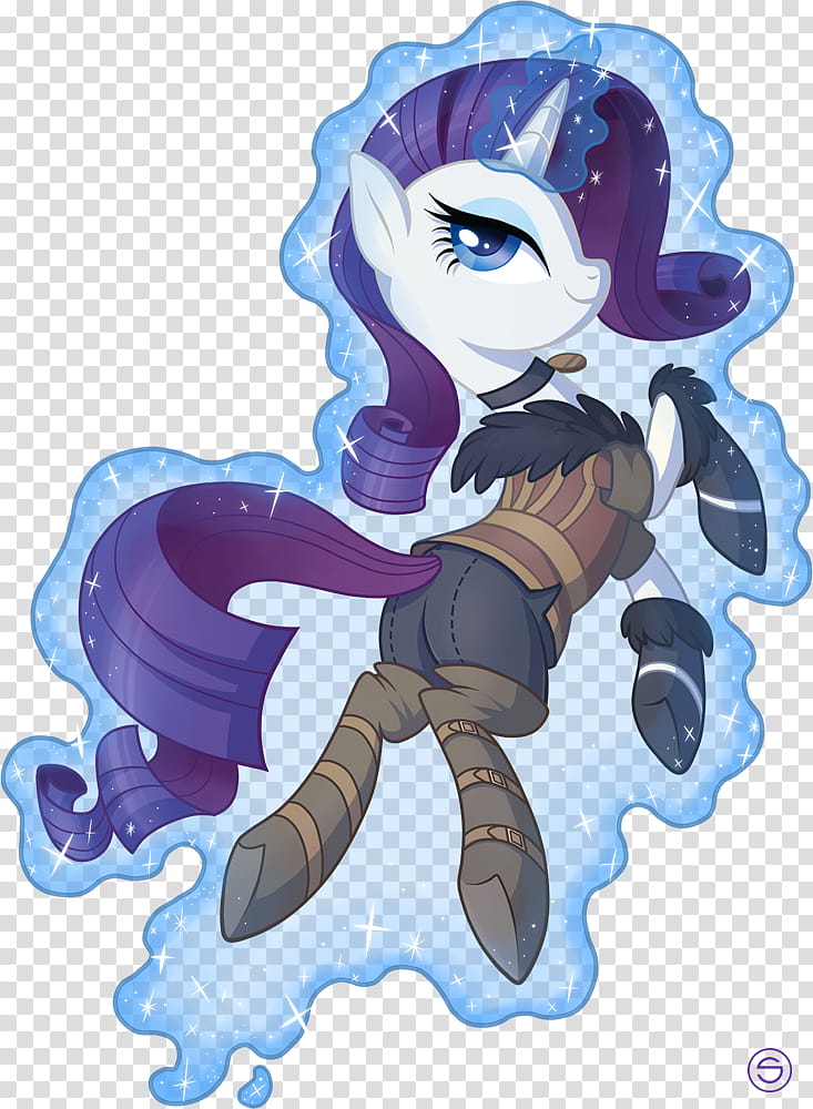 Rarity as Yennefer, My Little Pony transparent background PNG clipart