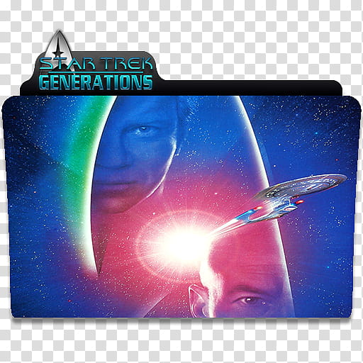 Epic  Movie Folder Icon Vol , Star Trek  Generations transparent background PNG clipart