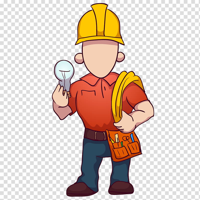 Boy, Electrician, Electrical Engineering, Electricity, Electrical Wires Cable, Construction, Male, Headgear transparent background PNG clipart