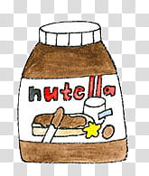 New , Nutella transparent background PNG clipart