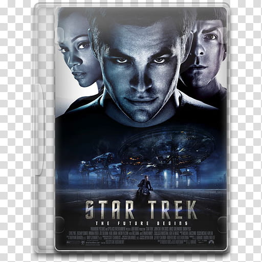 Movie Icon , Star Trek, Star Trek DVD case illustration transparent background PNG clipart