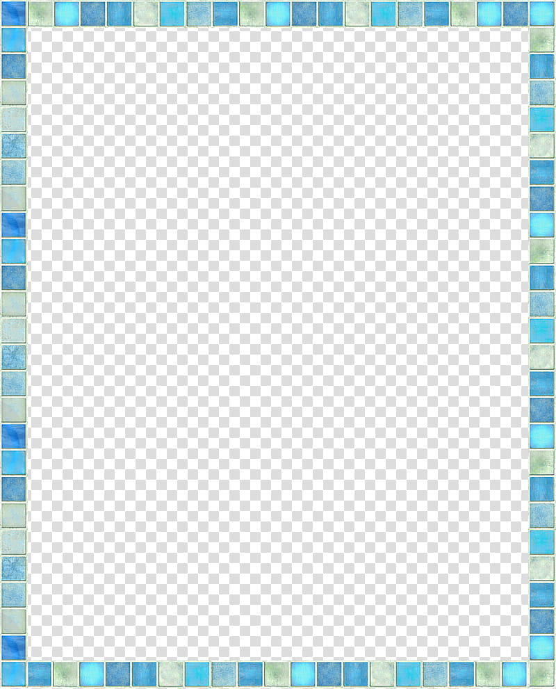 Sail Away Scrap Kit Freebie, blue and teal frame illustration transparent background PNG clipart