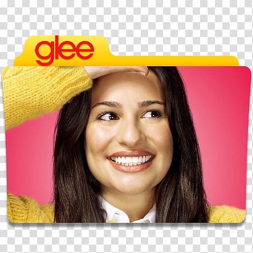 Glee Folder Icon, Glee Rachel Berry transparent background PNG clipart