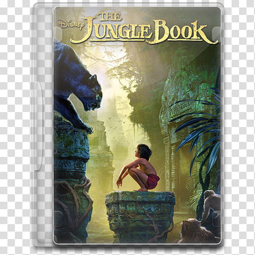 Movie Icon Mega , The Jungle Book (), The Jungle Book movie case transparent background PNG clipart