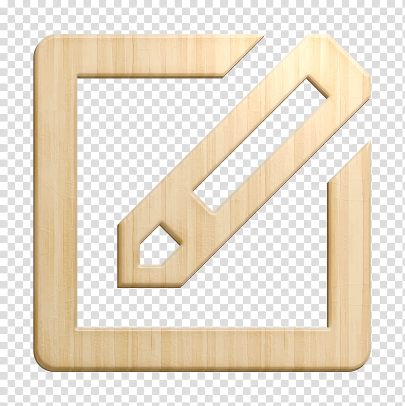 compose icon, Beige, Wood, Symbol transparent background PNG clipart