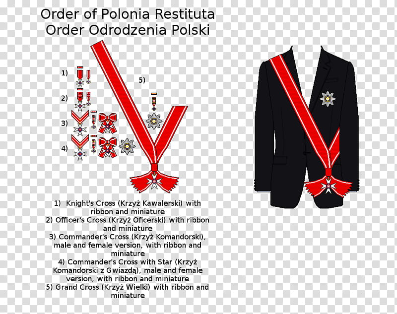 Order of Rebirth of Poland / Polonia Restituta transparent background PNG clipart