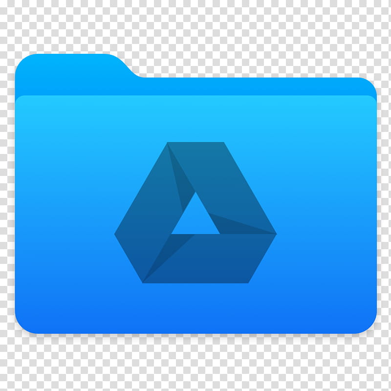 Next Folders Icon, Google Drive, blue folder icon transparent background PNG clipart