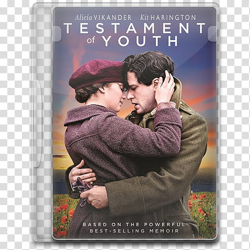 Movie Icon Mega , Testament of Youth, Testament of Youth DVD case transparent background PNG clipart