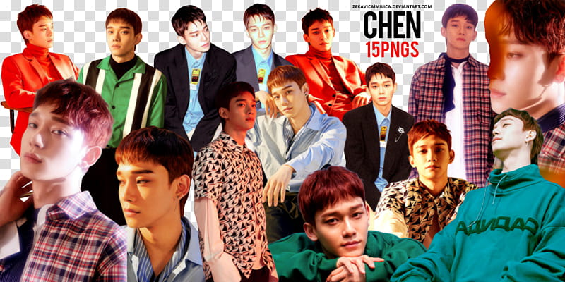 EXO CBX Chen Blooming Days, Chen Exo Blooming Days transparent background PNG clipart