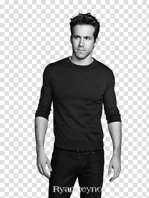 Ryan Reynolds , Ryan Reynolds in long-sleeved shirt and pants transparent background PNG clipart