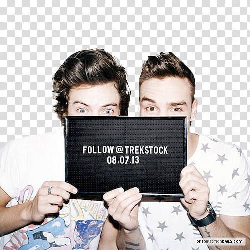 Harry Styles and Liam Payne, harry Styles standing near another man transparent background PNG clipart