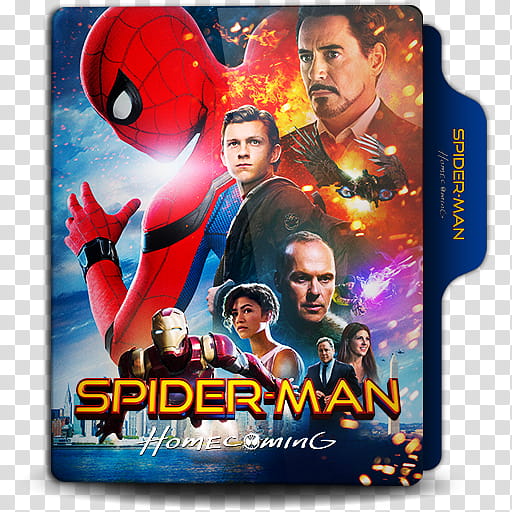 Marvel Cinematic Universe Phase  Folder Icon , Spider-Man Homecoming transparent background PNG clipart