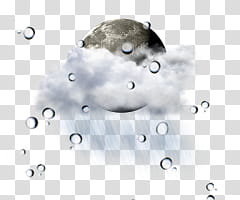 Touch Diamond Weather, cumulus clouds pouring rain transparent background PNG clipart