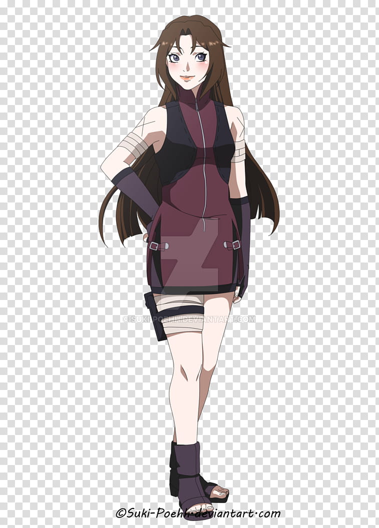 Naruto OC, Miyuri Koizumi. transparent background PNG clipart