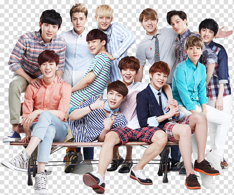 EXO Lotte Duty Free  transparent background PNG clipart