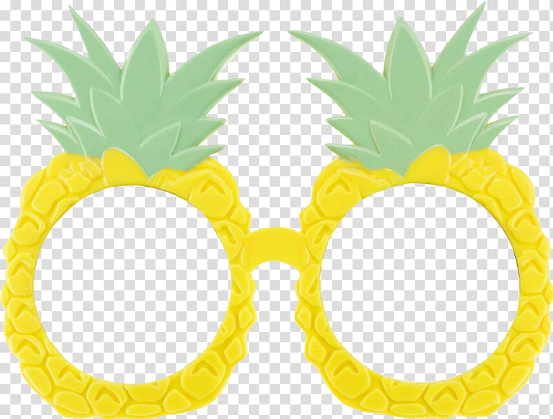 Watercolor Pineapple Wearing Sunglasses · Creative Fabrica