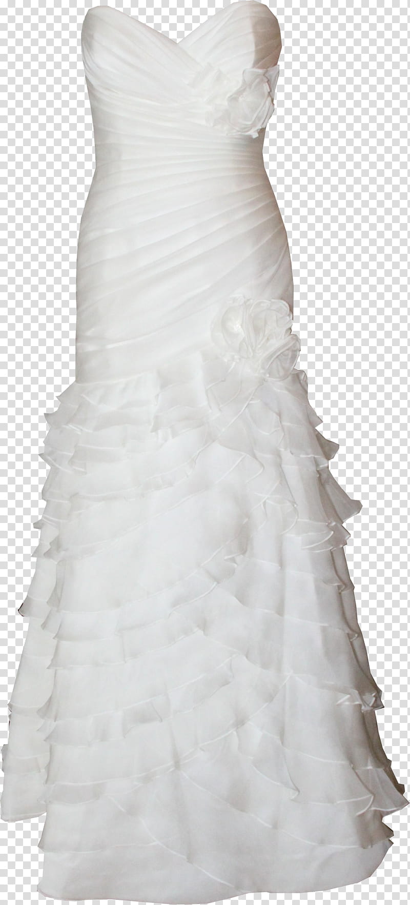 , white sweetheart neckline bodycon wedding gown transparent background PNG clipart