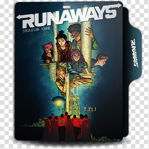 Marvel Runaways Series Folder Icon, RA S transparent background PNG clipart