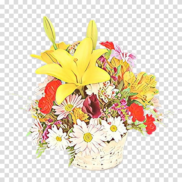 Lily Flower, Floral Design, Food Gift Baskets, Cut Flowers, Flower Bouquet, Yellow, Petal, Plants transparent background PNG clipart