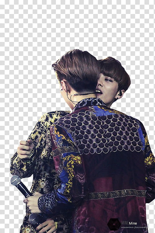 HunHan The Lost Planet, two EXO member transparent background PNG clipart