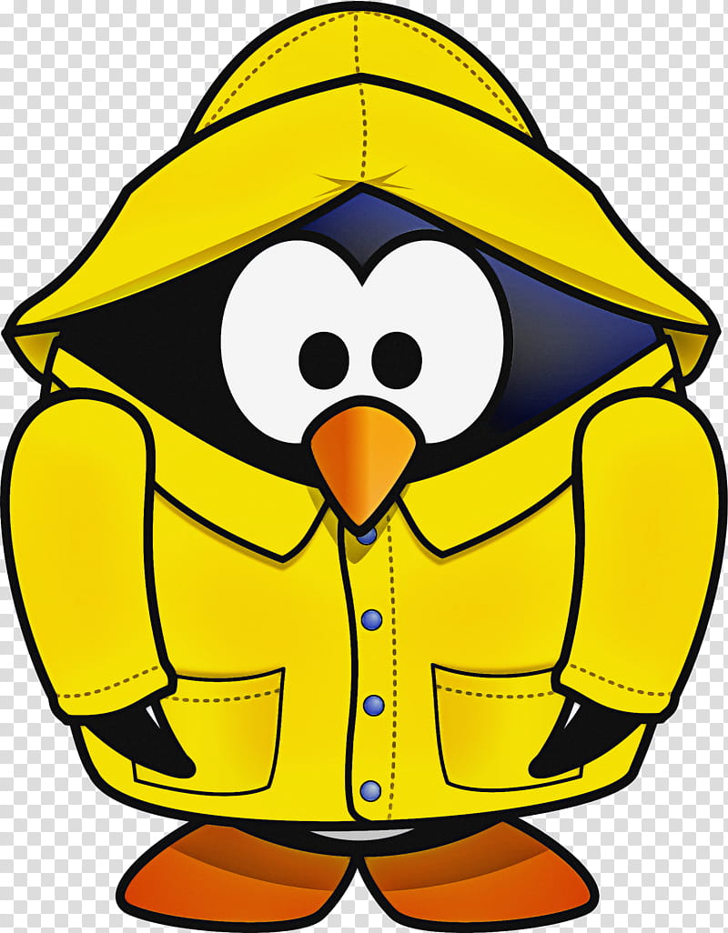 Penguin, Yellow, White, Cartoon, Bird, Flightless Bird, King Penguin transparent background PNG clipart