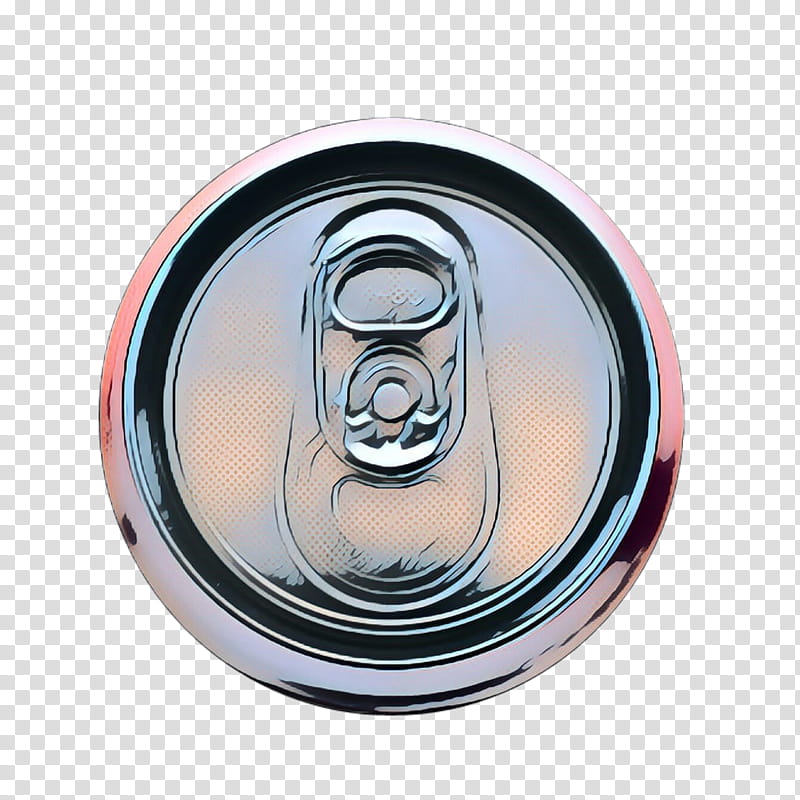 pop art retro vintage, Tableware, Aluminum Can, Aluminium, Beverage Can, Circle, Button, Tin Can transparent background PNG clipart