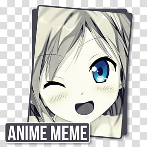 Anime Meme Png - Anime Wallpapers Funny Anime Memes Stickers  Emoji,Yaranaika Emoji - free transparent emoji 