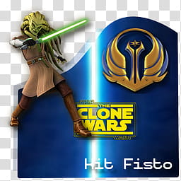 Star Wars The Clone Wars Jedi Set , Kit Fisto icon transparent background PNG clipart