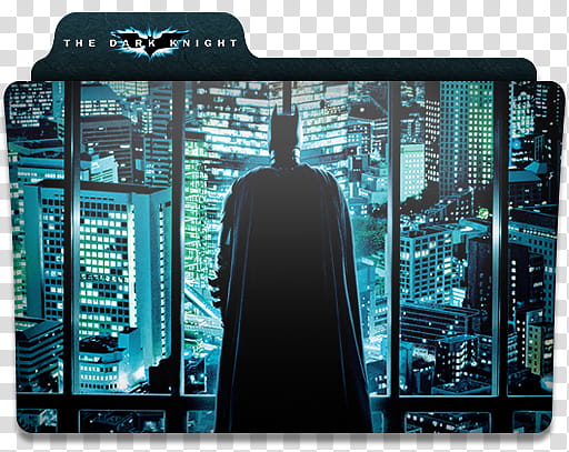 The Dark Knight Trilogy Folder Icon , Folder  transparent background PNG clipart