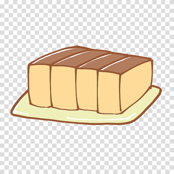 Ice Cream, Castella, Toast, Confectionery, Food, Rectangle, Sliced Bread, Aesthetics transparent background PNG clipart