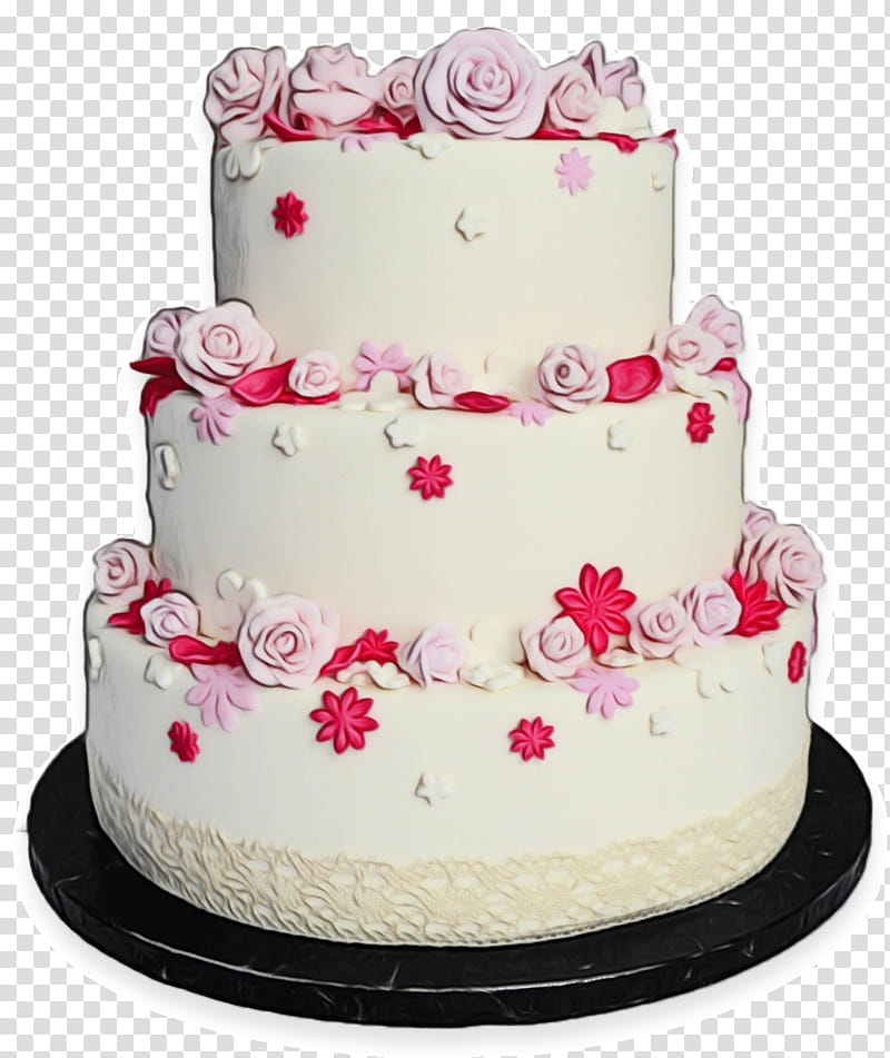 Pink Birthday Cake, Frosting Icing, Tart, Cupcake, Wedding Cake, Torte, Cake Decorating, Layer Cake transparent background PNG clipart