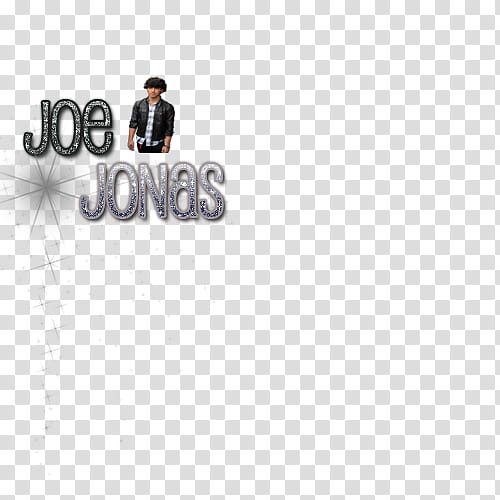 Texto Joe Jonas transparent background PNG clipart